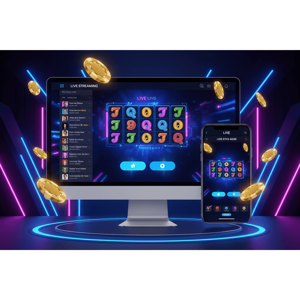 Ilustrasi Hokijoss cara bermain dan pasang bet di Stream n Spin