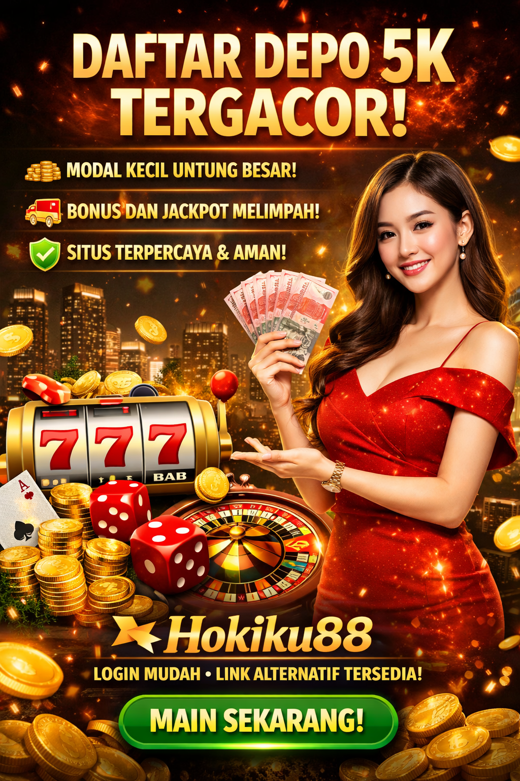 Daftar depo 5k tergacor