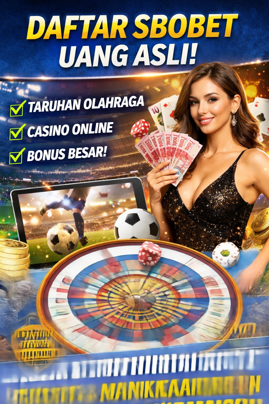 Daftar sbobet uang asli